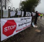 Swinton protest against Bellway Homes 